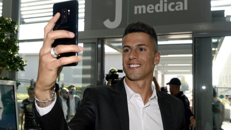 Football: Portuguese right back Joao Cancelo signs for the Old Lady.