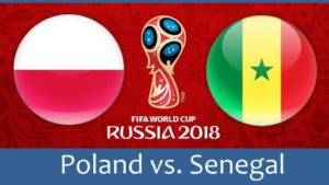 Used Sammler Ticket FIFA World Cup 2018 #15 Poland Senegal Polen Polska