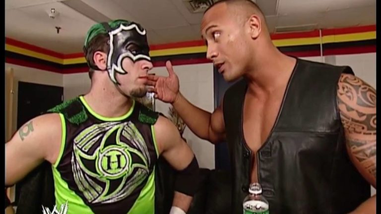 WWE: The Rock on losing against The Hurricane