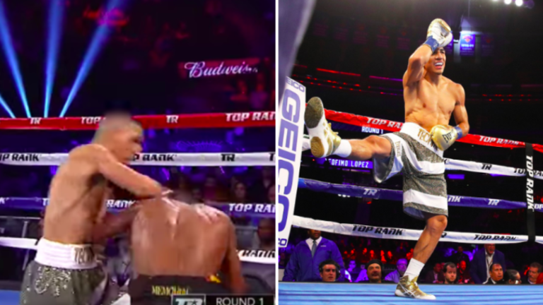 Boxing: Boxer does funny ‘FORTNITE’ dance after knocking out his opponent (VIDEO)