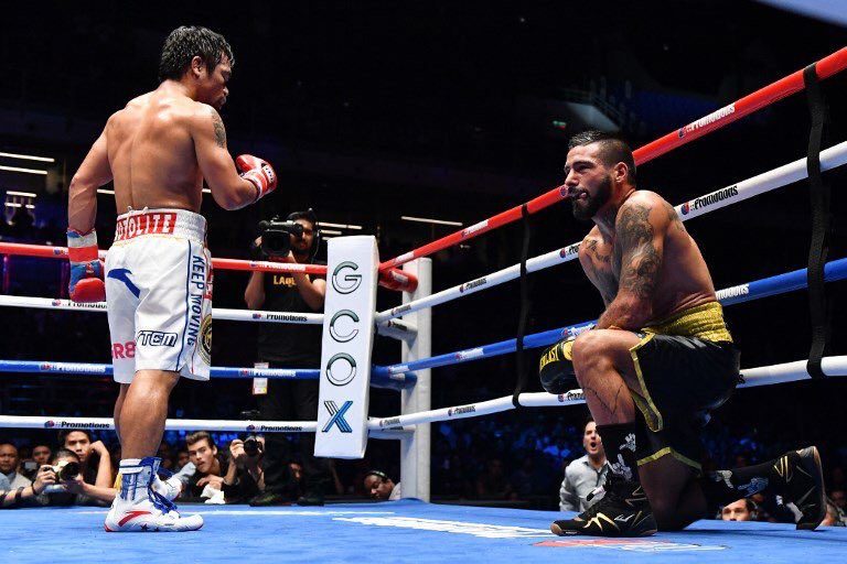 Boxing: Filipino Legend Manny Pacquaio knocks out Lucas Matthysse (VIDEO)