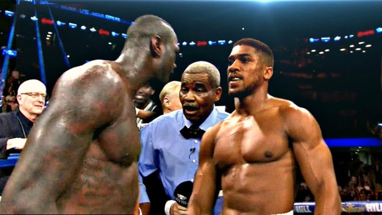 Boxing: Anthony Joshua trolls Deontay Wilder