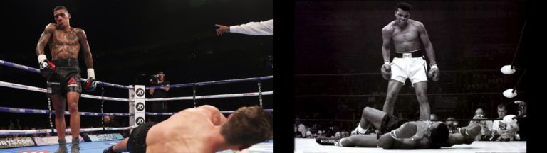 Boxing: British Boxers makes a joke of himself trying to do the legendary Muhammad Ali Shuffle (VIDEO)