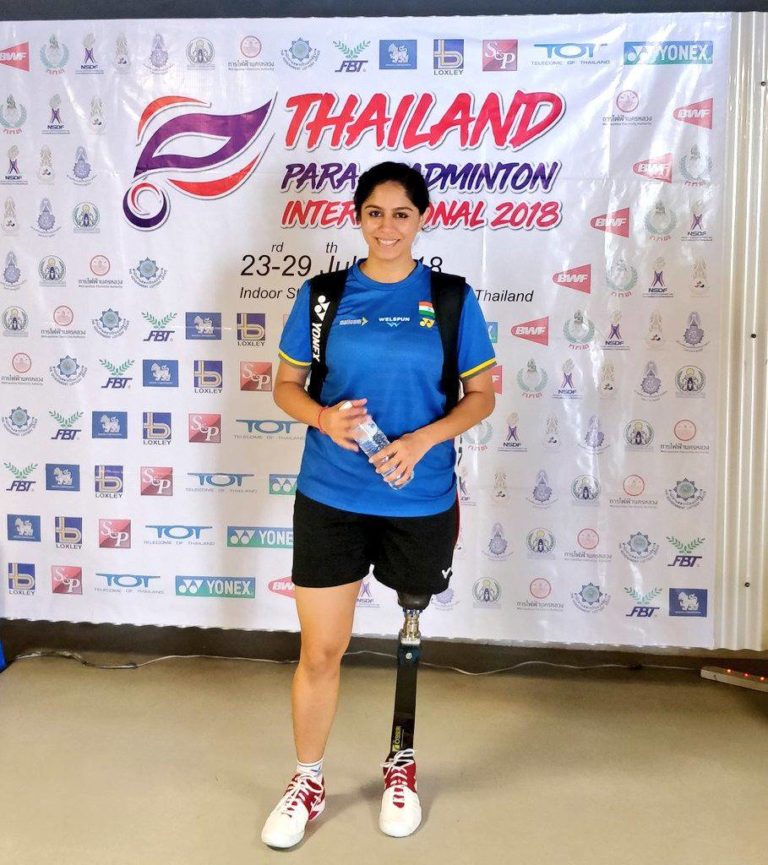 Badminton: India’s Manasi Joshi wins Bronze in women’s singles at Thailand Para-Badminton International,2018