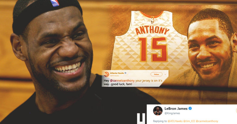 NBA: Carmelo Anthony Gets One Last Parting Gift From the Hawks