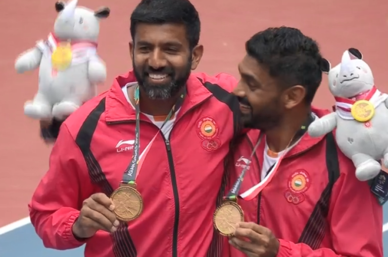 Rohan Bopanna and Divij Sharan prove to be a Golden duo for India at the Asian Games