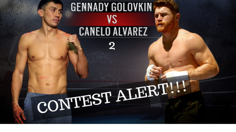 Canelo vs GGG 2 Contest