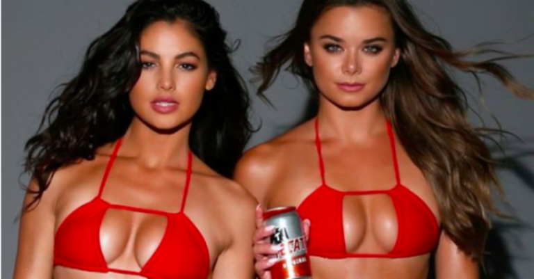 Watch the NSFW ads that got 2 boxing ring girls the sack! (VIDEO)