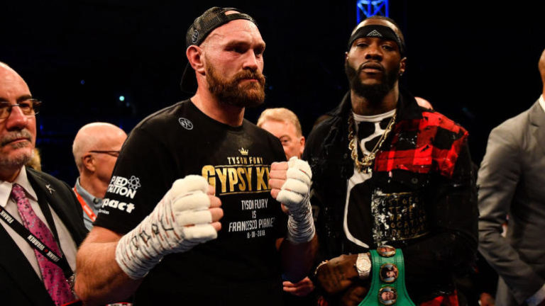 Boxing: Tyson Fury and Deontay Wilder CLASH at New York Press conference (VIDEO)