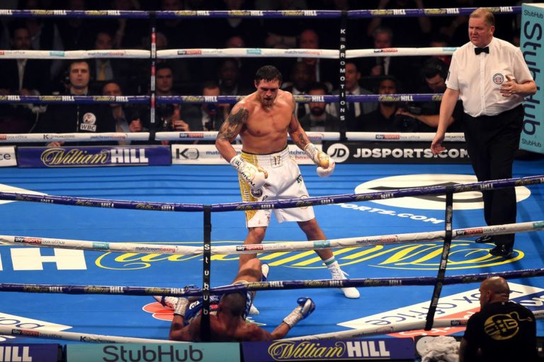 VIDEO: Oleksandr Usyk brutally knocks out Tony Bellew in the eight round