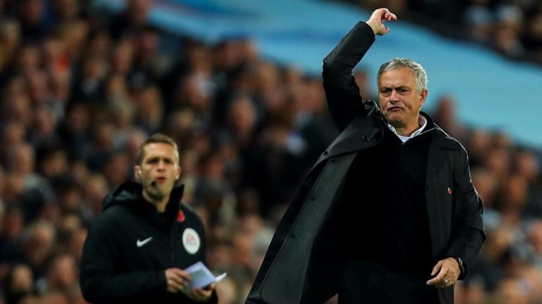 Jose Mourinho praises team after derby defeat