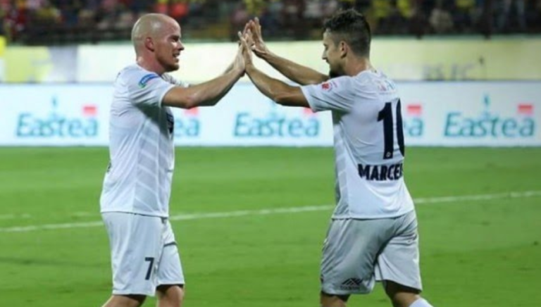 ISL 2018-19 : Pune City edge past Kerala Blasters with a solitary goal of Marcelinho