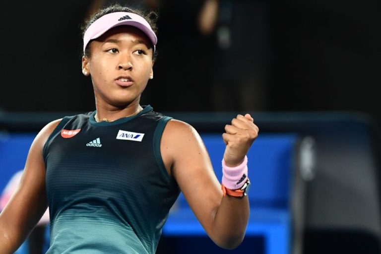 Naomi Osaka battles to a victory over Petra Kvitova in the Australian Open  finals