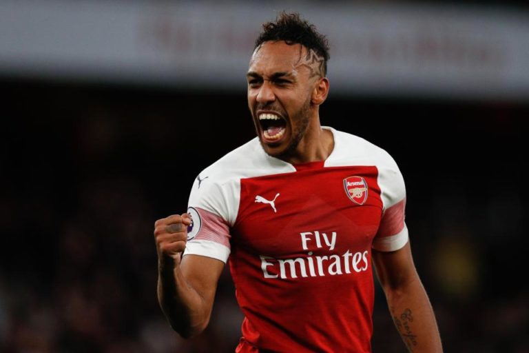 Aubameyang becomes fastest Arsenal player to score 25 PL goals
