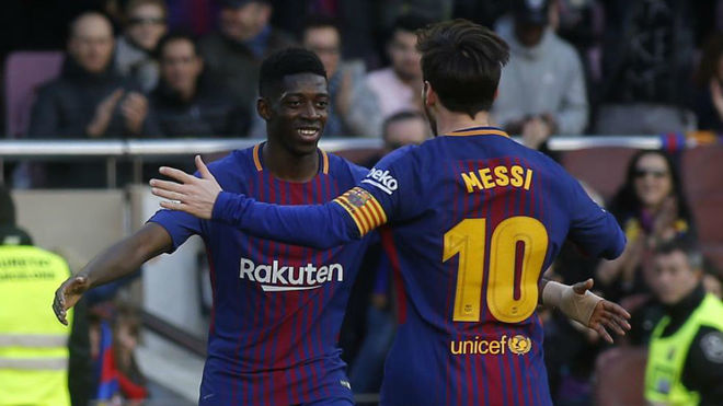 Barcelona get Dembele boost before Classico, Messi might miss out