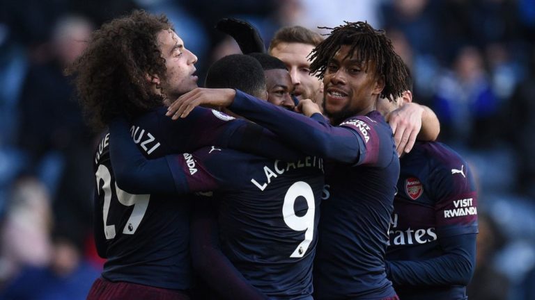 Arsenal bruise past a resilient Huddersfield at the John Smith’s Stadium