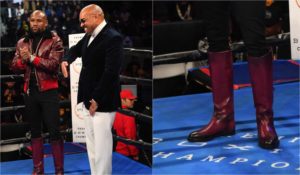 Floyd Mayweather boots