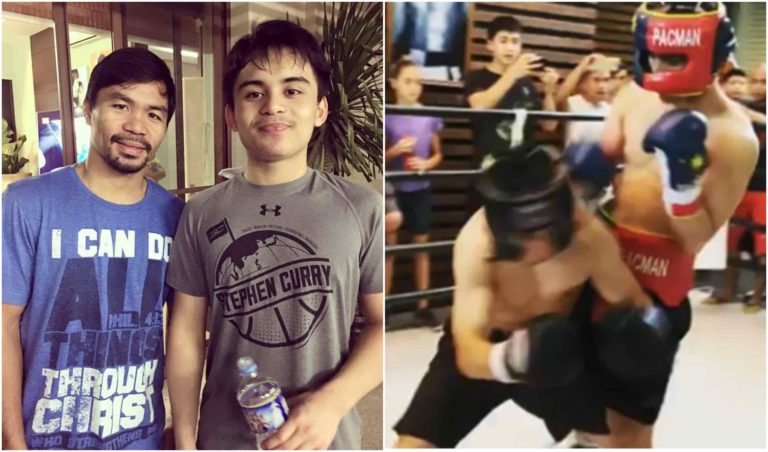 Manny Pacquiao decides to allow his son chase Boxing ‘Dream’