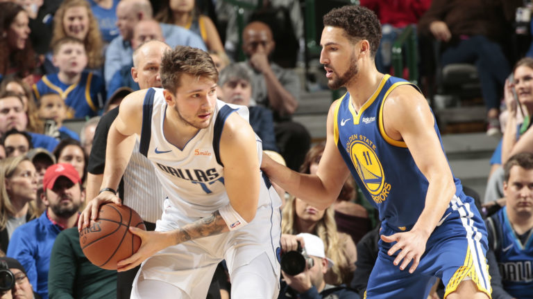 NBA Recap, 24/3/19 – Doncic leads Mavs to win over Curry-less Warriors