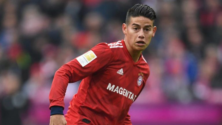 James Rodriguez ‘would like Napoli’ claims father-in-law