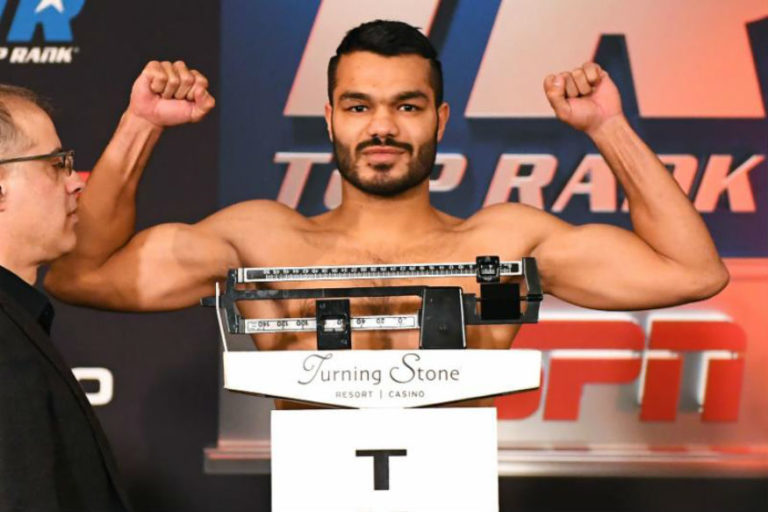Vikas Krishan to fight Noah Kidd at the Madison Square Garden on April 21