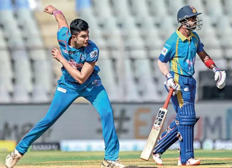 Arjun Tendulkar Shines on Mumbai T20 League Debut
