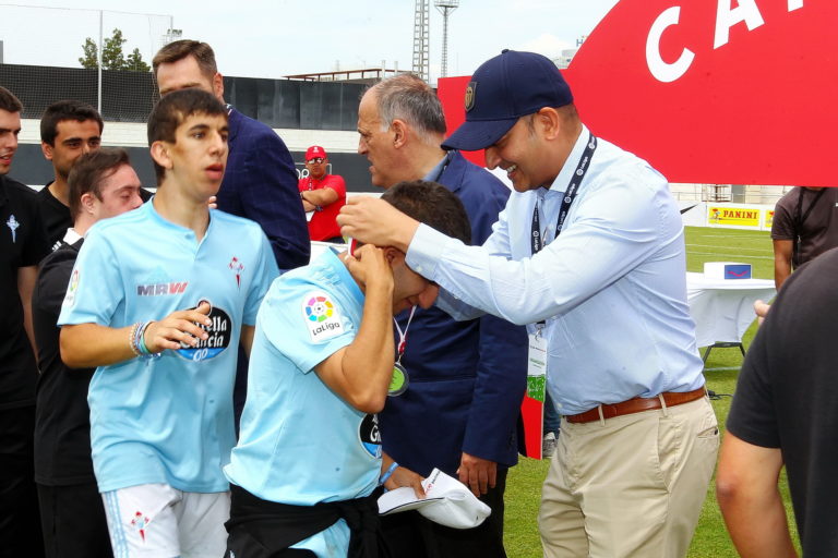 Celta Integra Foundation, Malaga CF EDI Foundation and Athletic Club Foundation crowned champions of the second LaLiga Genuine Santander season