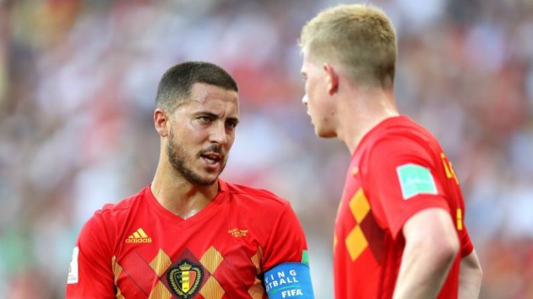 Belgium teammate Kevin de Bruyne expects Eden Hazard to delay Real Madrid move