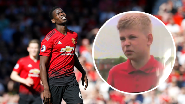 Manchester United little fan slams Red Devils players as all rubbish
