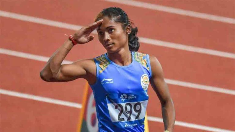 Athletics: Hima Das wins 400 metres to clinch gold for India