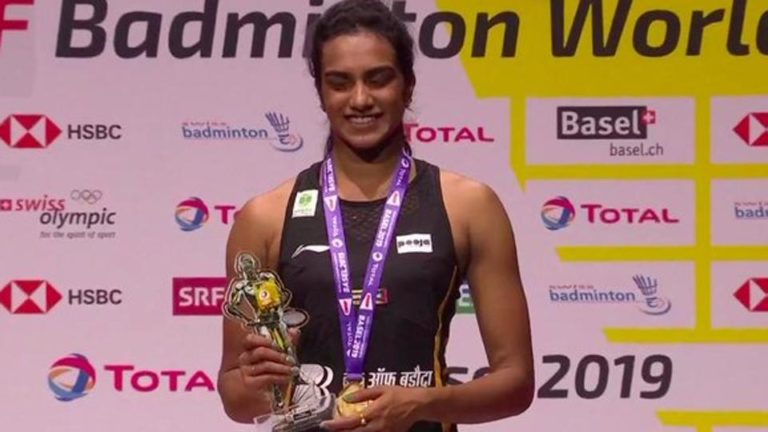 BWF World Championships: PV Sindhu thrashes Okuhara to become the world champion