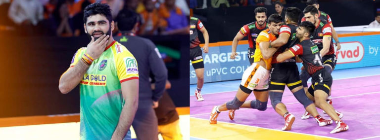 Patna Pirates come from behind to hold Telugu Titans and Puneri Paltans end home leg with a win