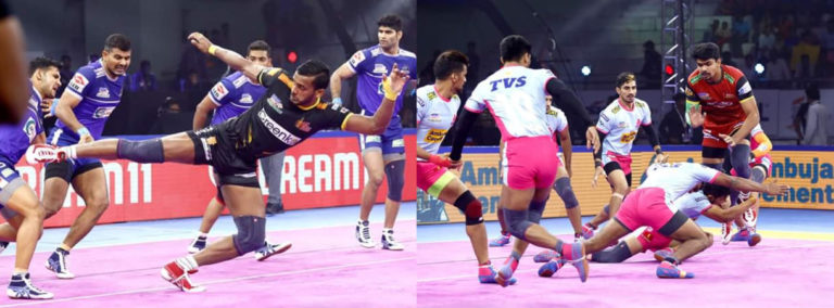 Jaipur Pink Panthers and Haryana Steelers win on the last day of Panchkula leg