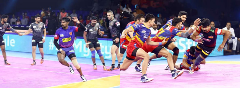 U Mumba play a tie against Dabang Delhi and Yoddhas defeat Bulls