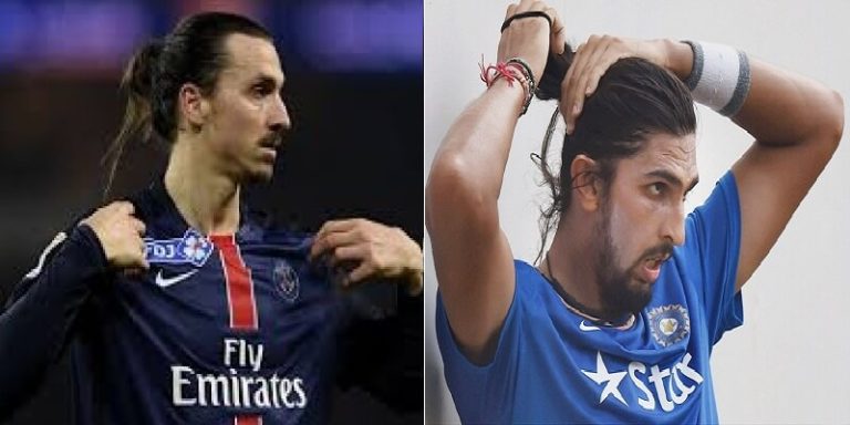 Photo: Rohit Sharma compared Ishant Sharma with Zlatan Ibrahimovic in light hearted throwback post