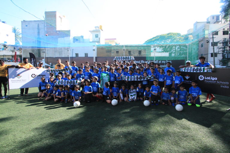 LaLiga Football Schools and Real Betis organized an intra-centre football tournament and ‘Football Fiesta’ in Bengaluru