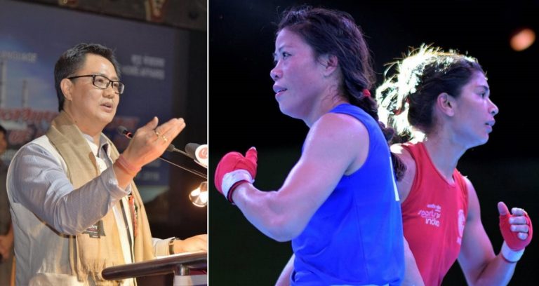 Sports Minister Kiren Rijiju breaks his silence about bad blood between Mary Kom and Nikhat Zareen: India is proud of both of them!