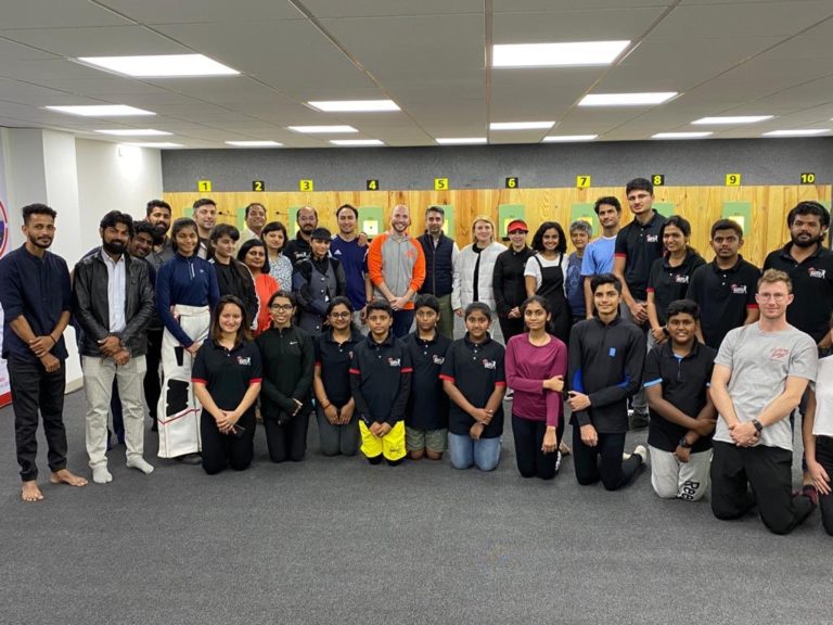 See how shooting legend Abhinav Bindra is helping refugees prepare for the Olympics