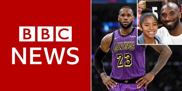 BBC rolls LeBron James footage in a Kobe Bryant tribute