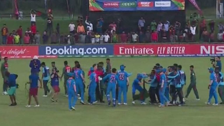 ICC to review aggressive Bangladesh celebration footage against India at the U19 World Cup