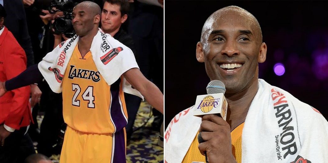 Kobe Bryant's Towel Goes For ecord Price At An Auction