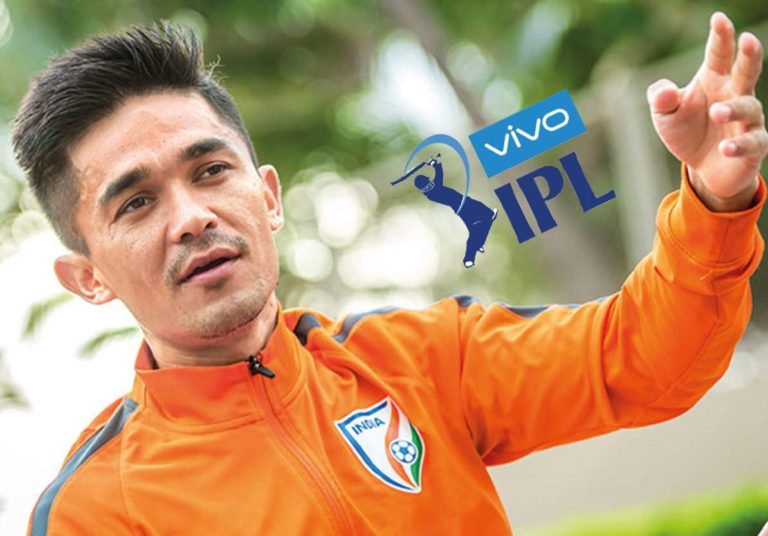 Indian football captain Sunil Chhetri reveals which IPL team he would play for!