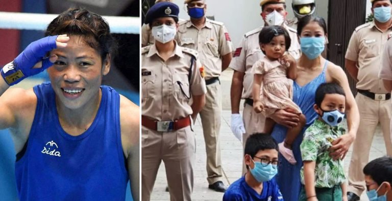 Delhi Police come up with classy gesture to celebrate Mary Kom’s son’s birthday during lockdown!
