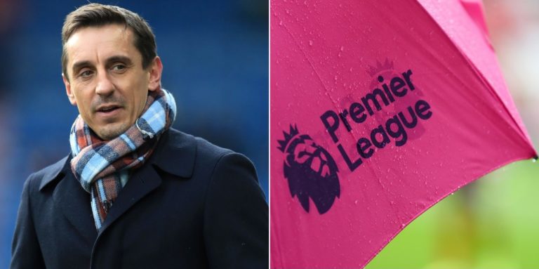Gary Neville teases Premier League return date after ‘anonymous briefing’