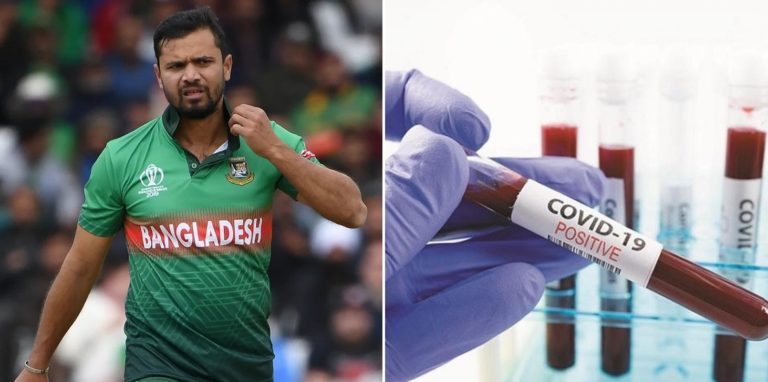 Mashrafe Mortaza among 3 Bangladeshi players to test COVID-19 positive