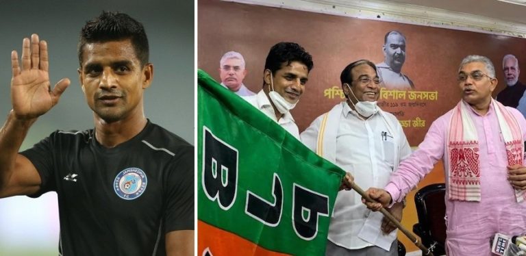 From pitch to politics: retired Indian footballer Mehtab Hossain joins BJP