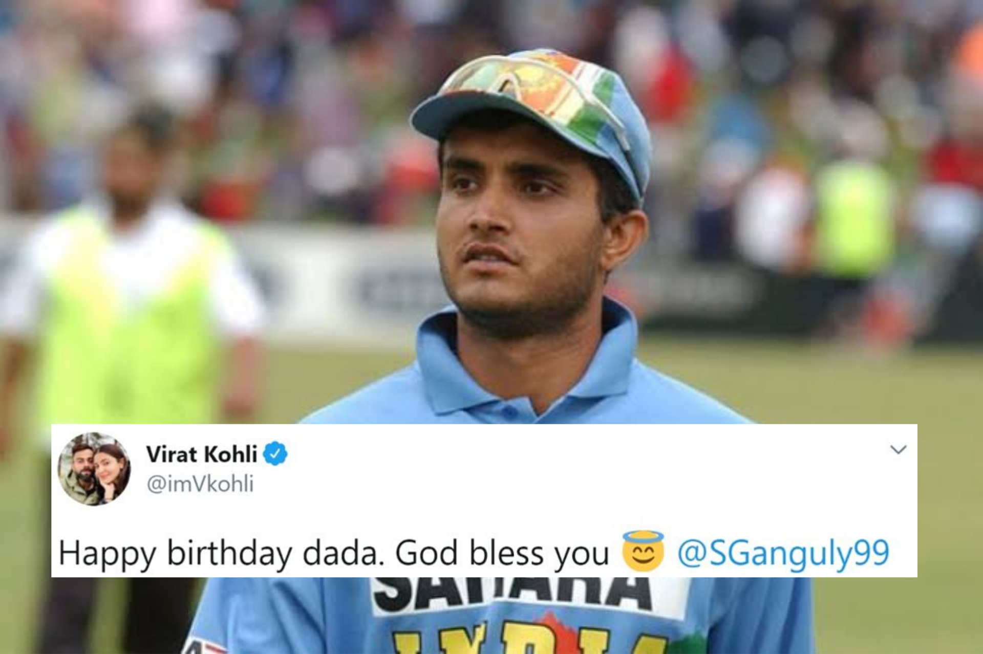 Cricketers and athletes wish Sourav Ganguly on his birthday! - Sports