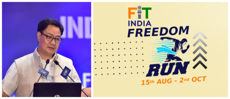 Kiren Rijiju to launch nationwide Fit India Freedom Run on August 14