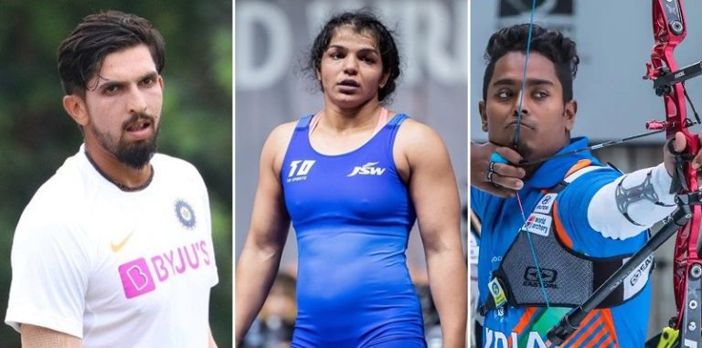 Arjuna Awards: Ishant Sharma, Sakshi Malik, Atanu Das among list of 29 recommended
