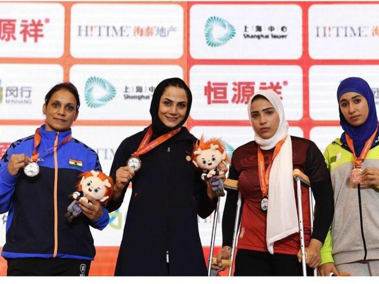 Poonam Khatri becomes world champion after opponent failed drug test